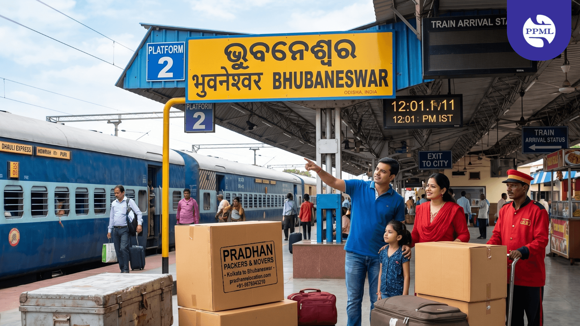 Ultimate Guide to Relocating From Kolkata to Bhubaneswar With Pradhan Packers and Movers