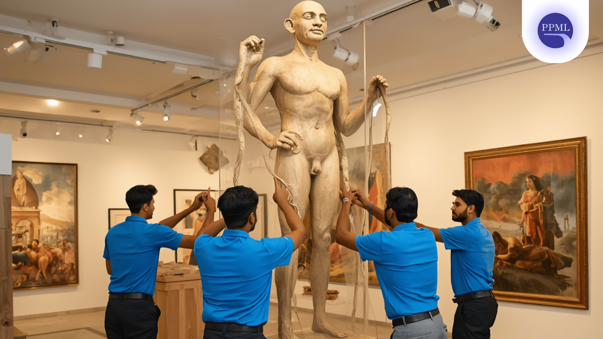 Pack and Transport Fragile Sculpture Safely